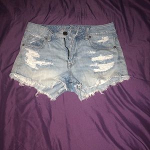 American Eagle High waisted shorts